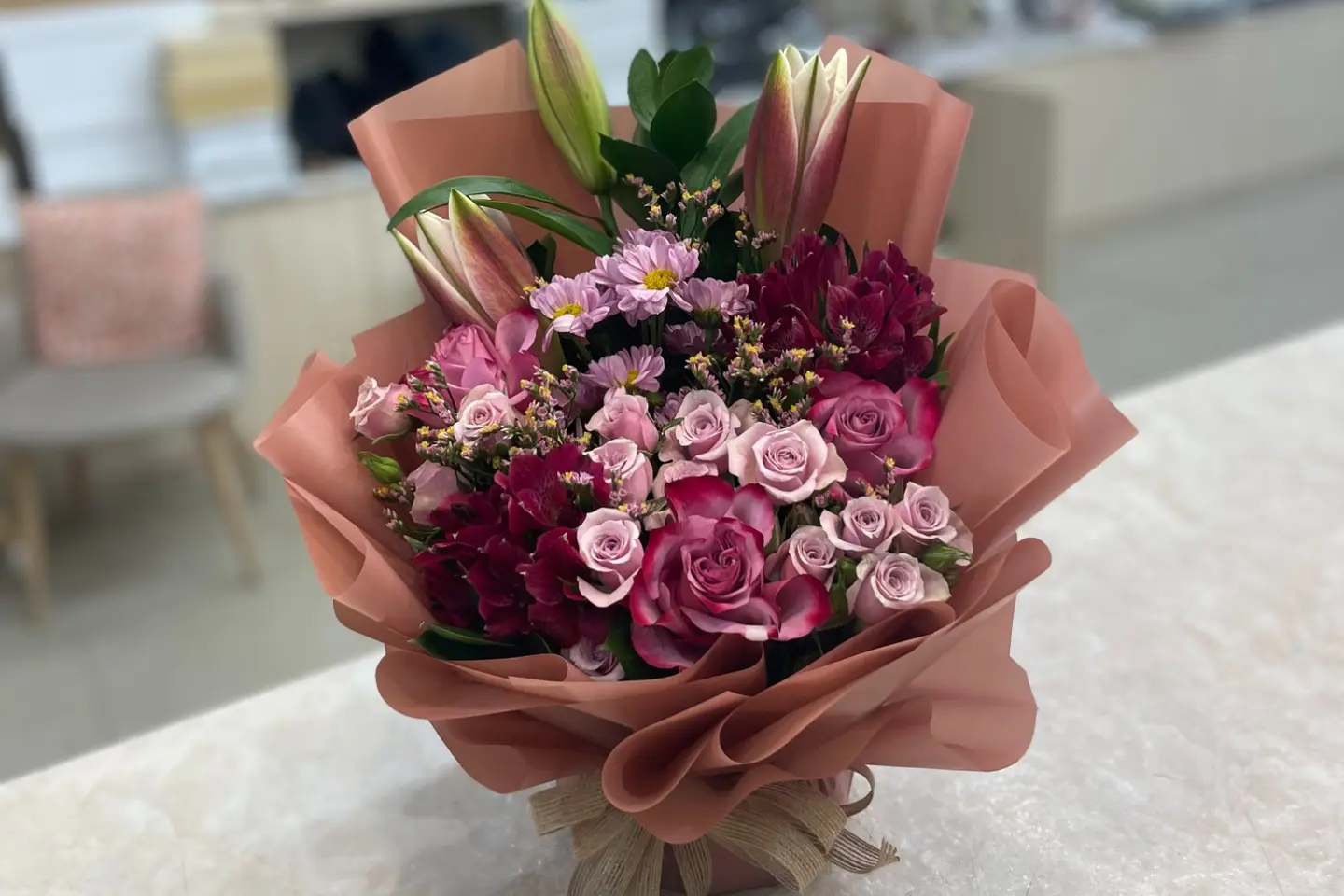 2 Natural Rose Bouquet