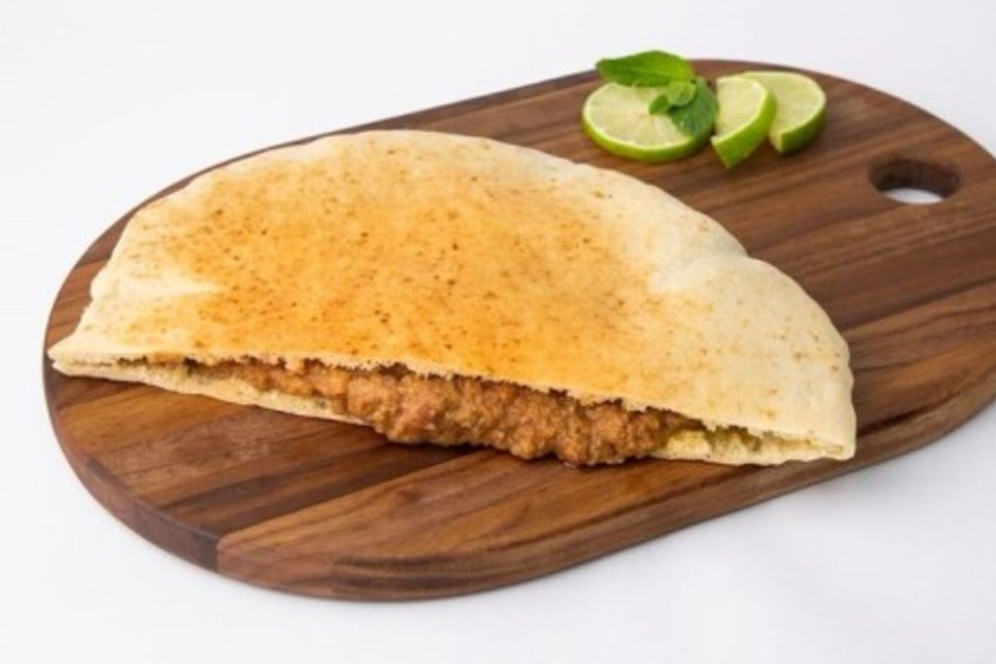 Foul Sandwich With Falafel