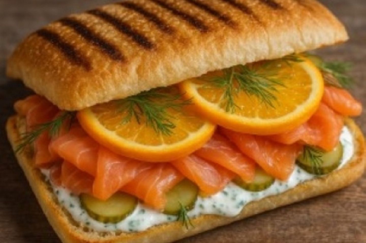 Smoked Salmon Sandwich