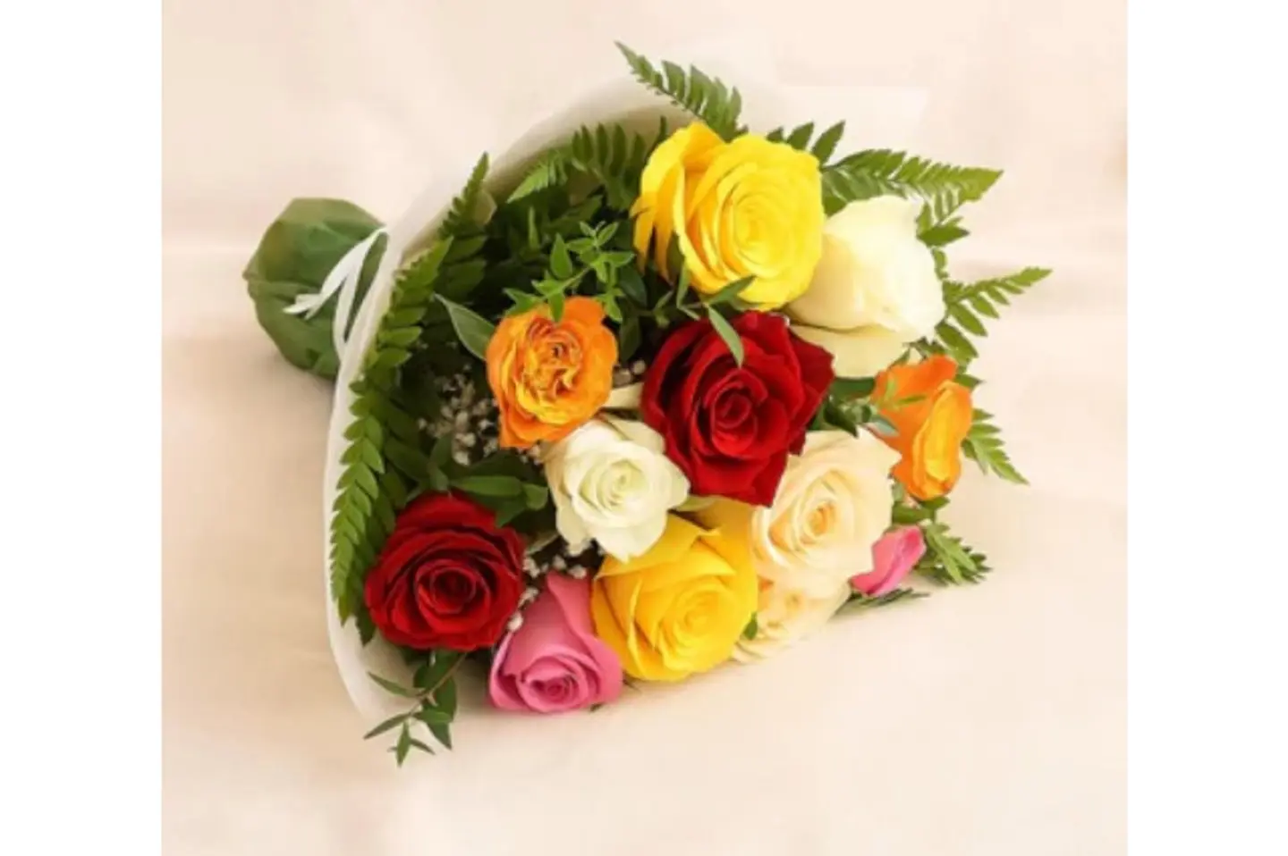 Colorful Bouquet Of Roses