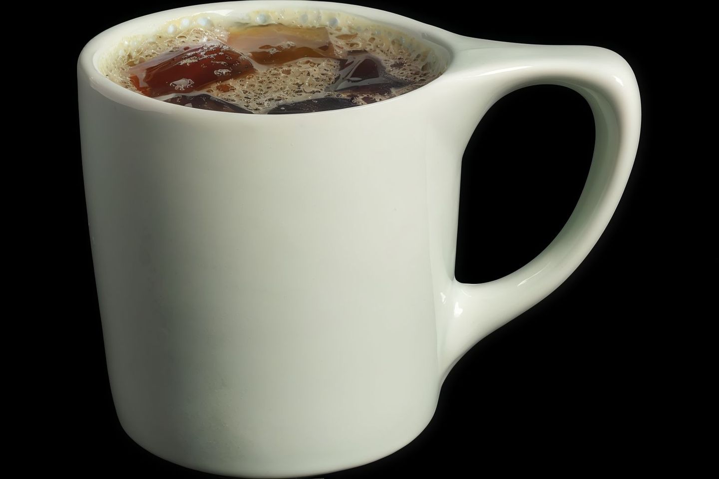 قهوة اليوم باردة
