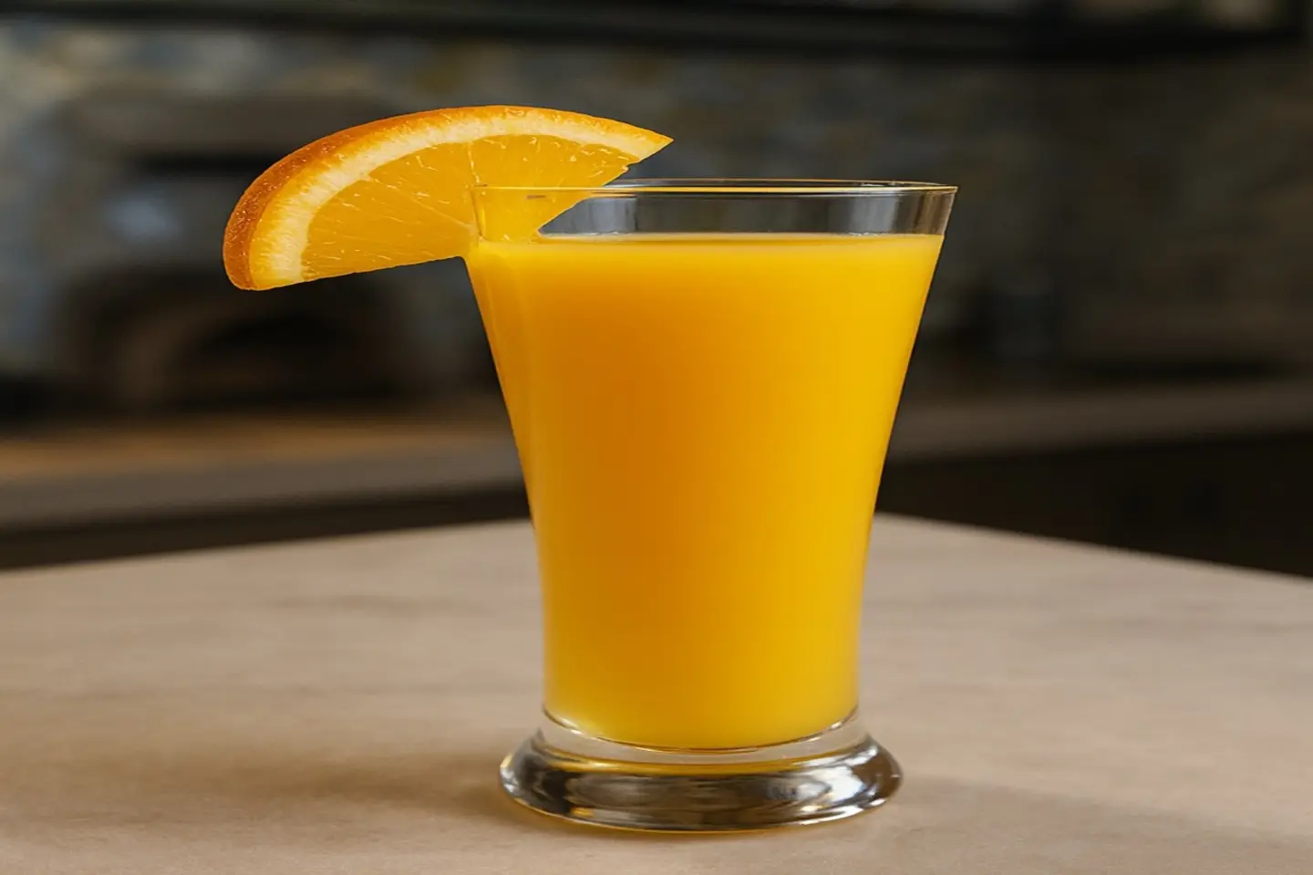 عصير برتقال طازج