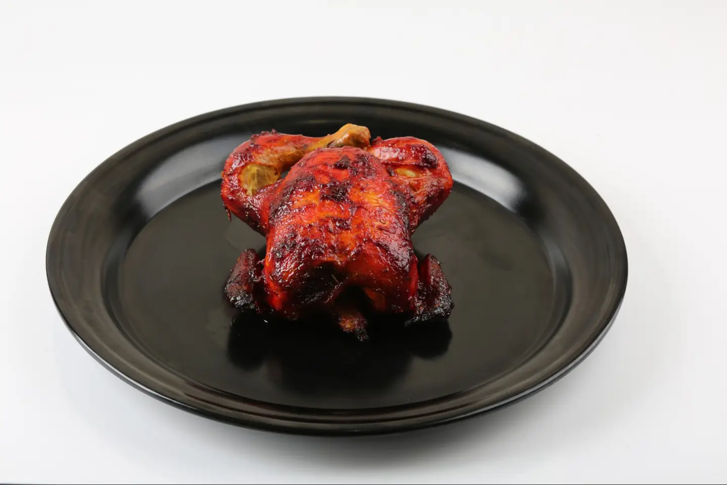 حبة دجاج مدخن سادة بدون رز