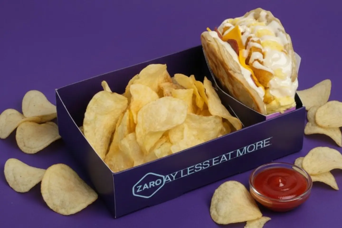 Scrambled Sausage Paratha