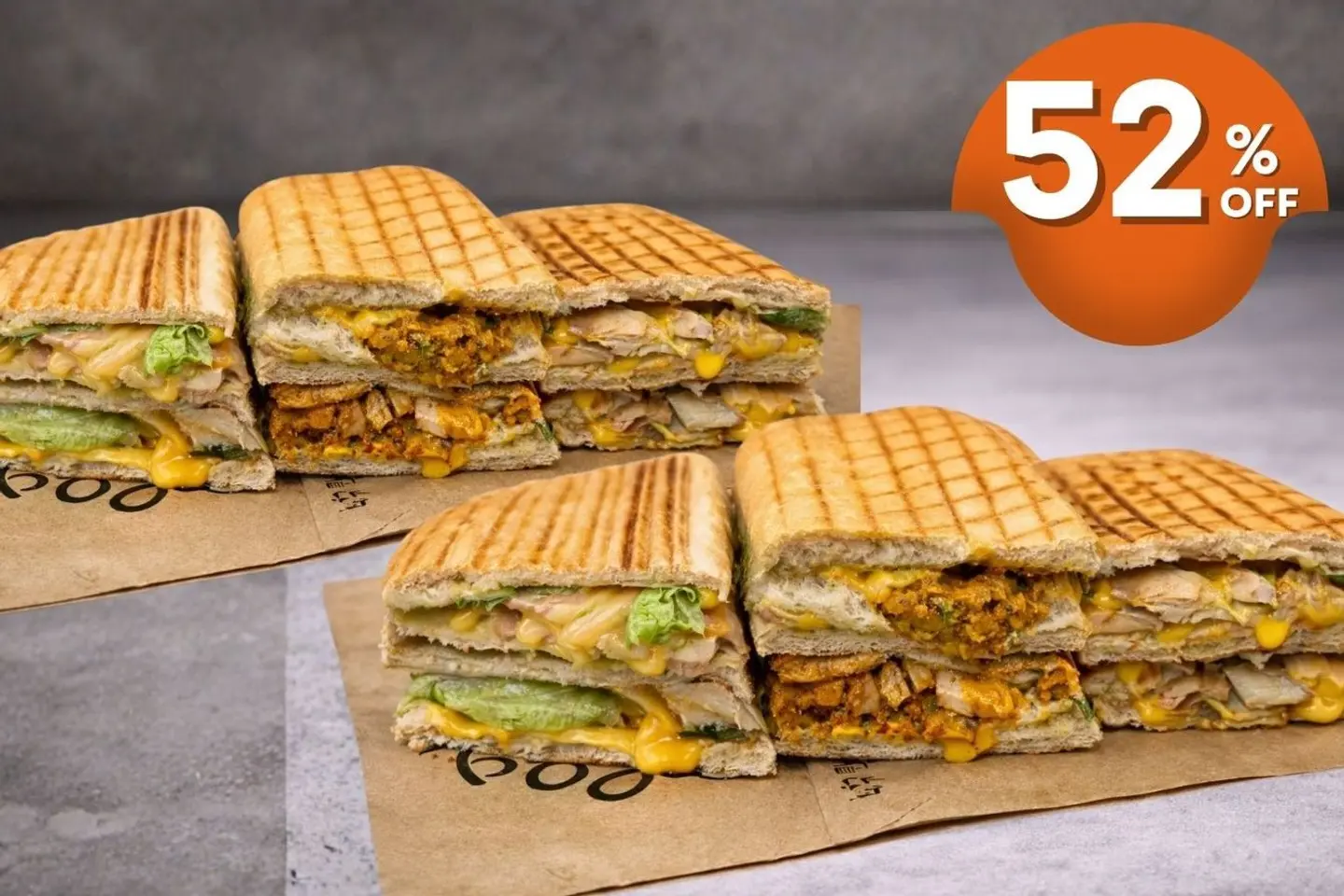 كومبو ١٢ قطعة من أي ساندويتش