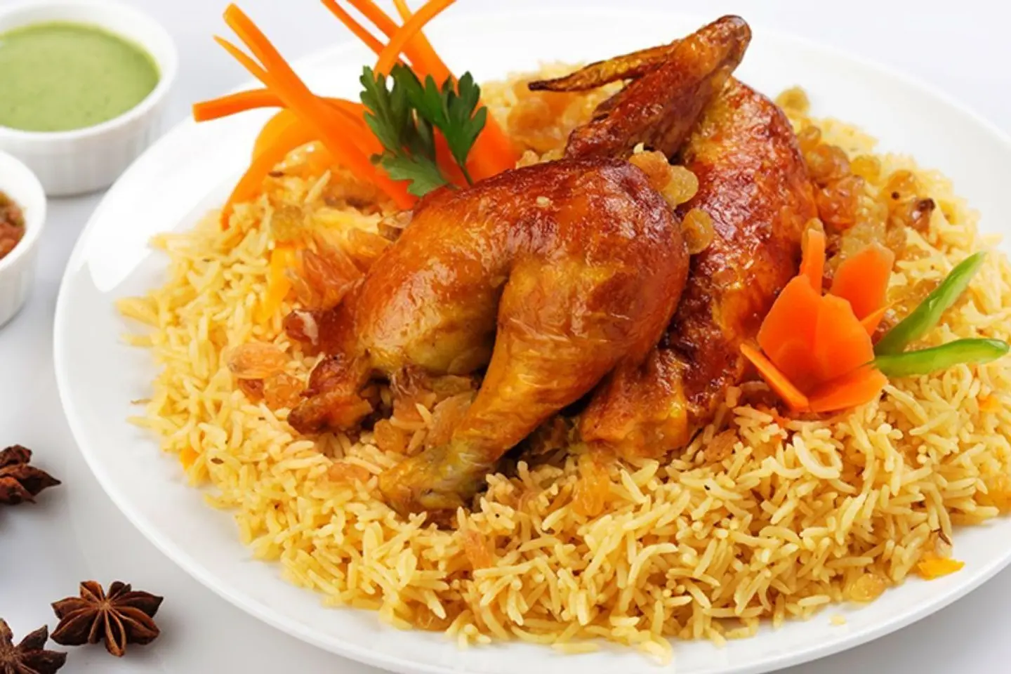 Chicken Grill - Half Al Shawaya Grilled Chicken With Rice