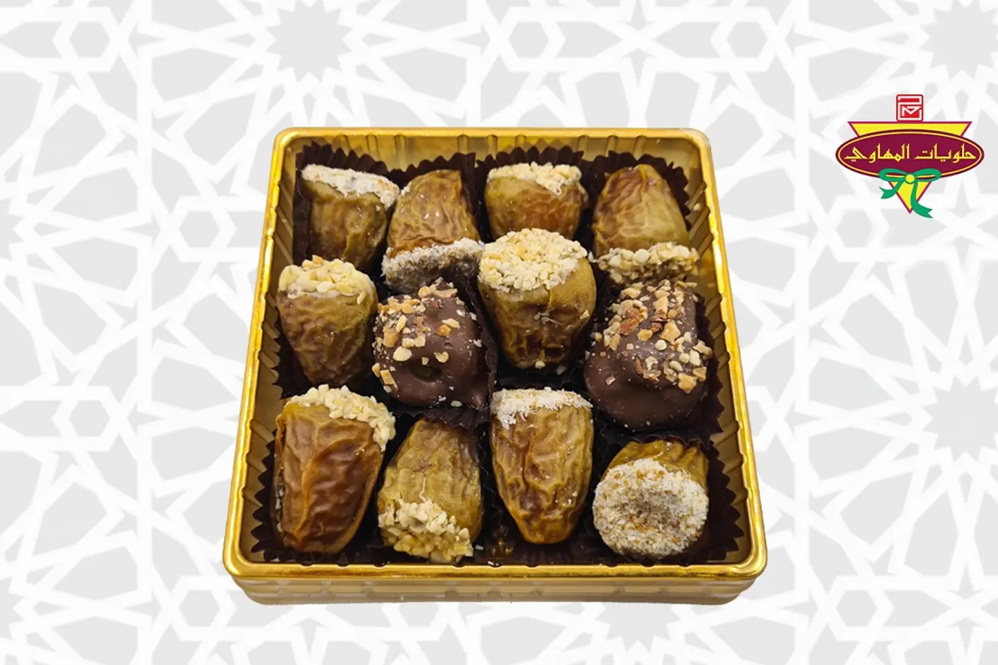 تمر محشي فاخر عبوة صغيره