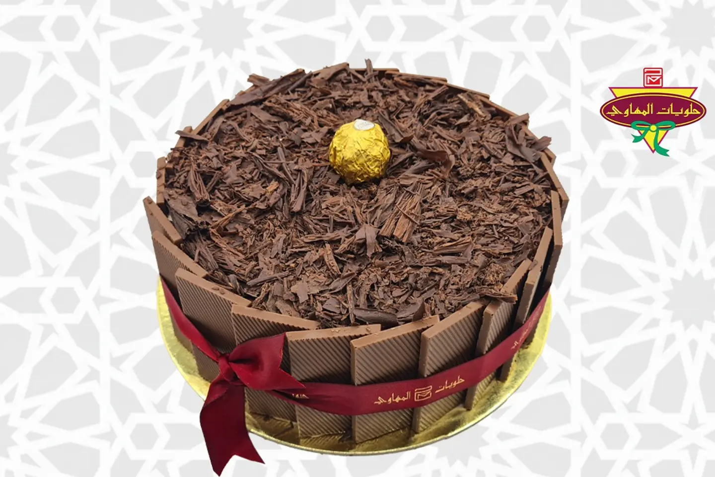 تورتة بلاك فورست وسط