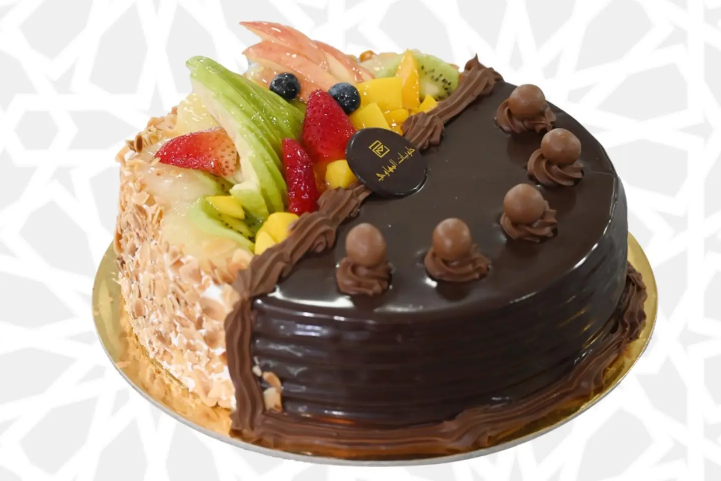 تورتة برنسيسة فواكة كبيرة