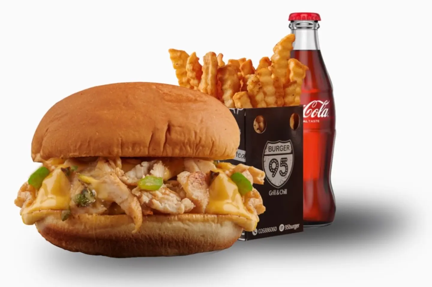 ستيك برجر دجاج