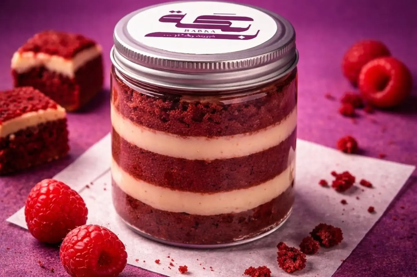 Red Velvet Jar