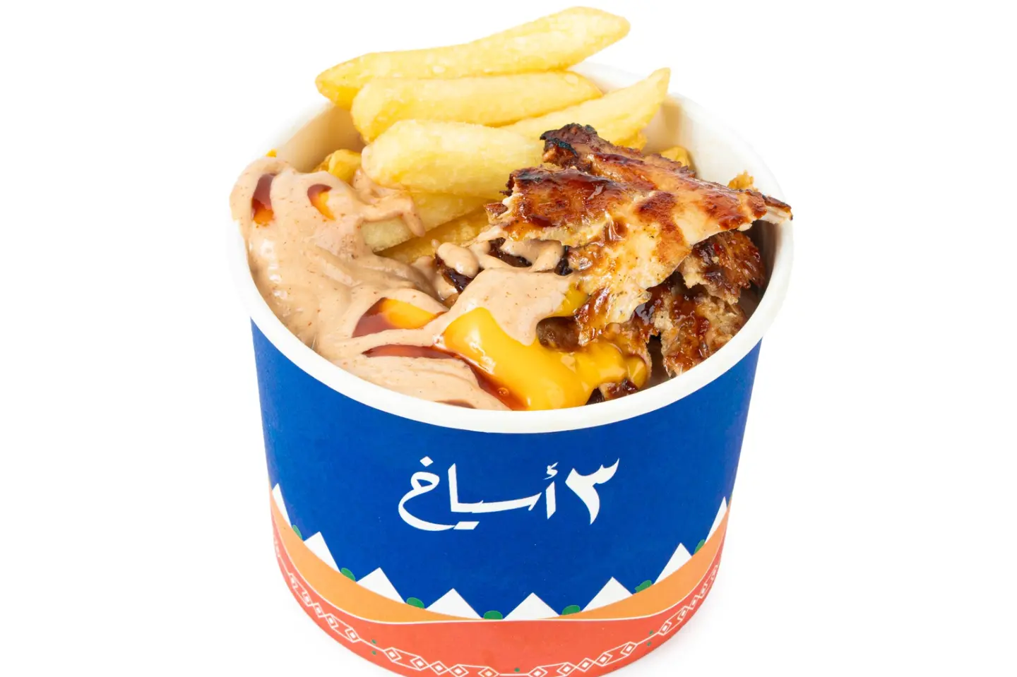 بطاطس ثلاث اسياخ