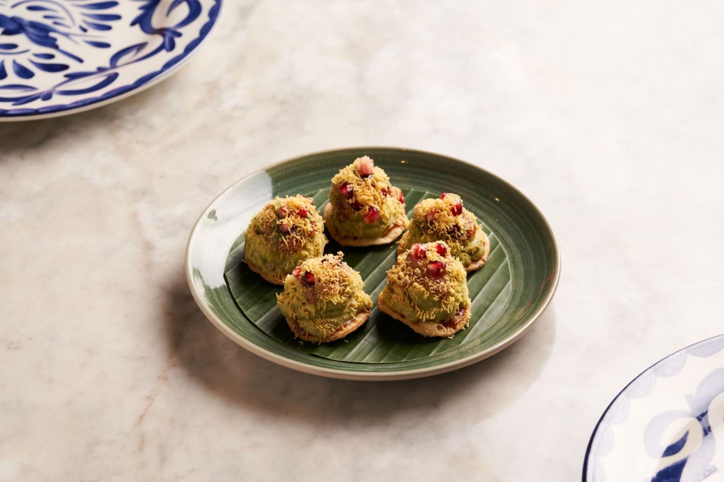 Avocado Papdi Chat
