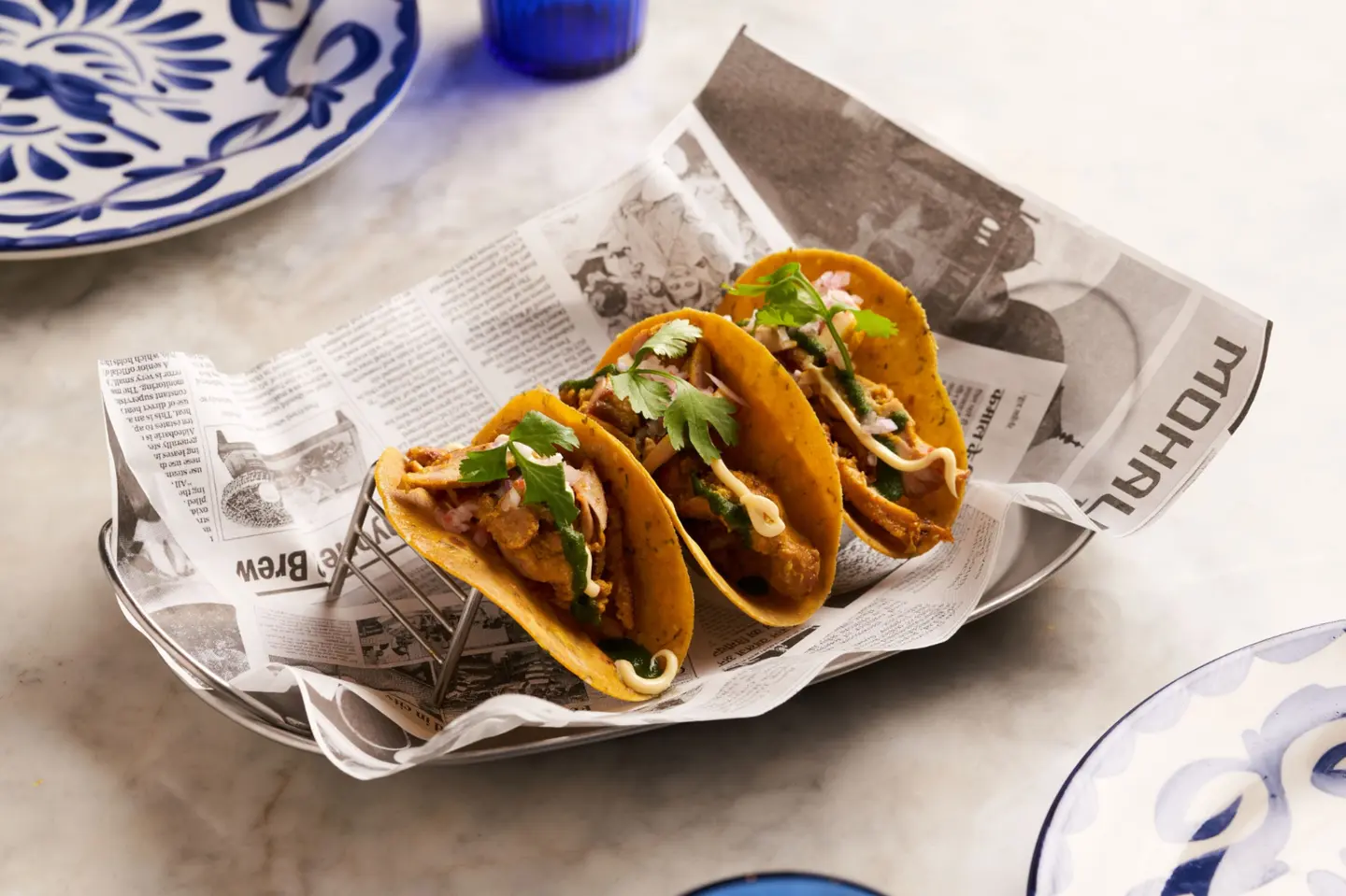 Thepla Taco Chicken