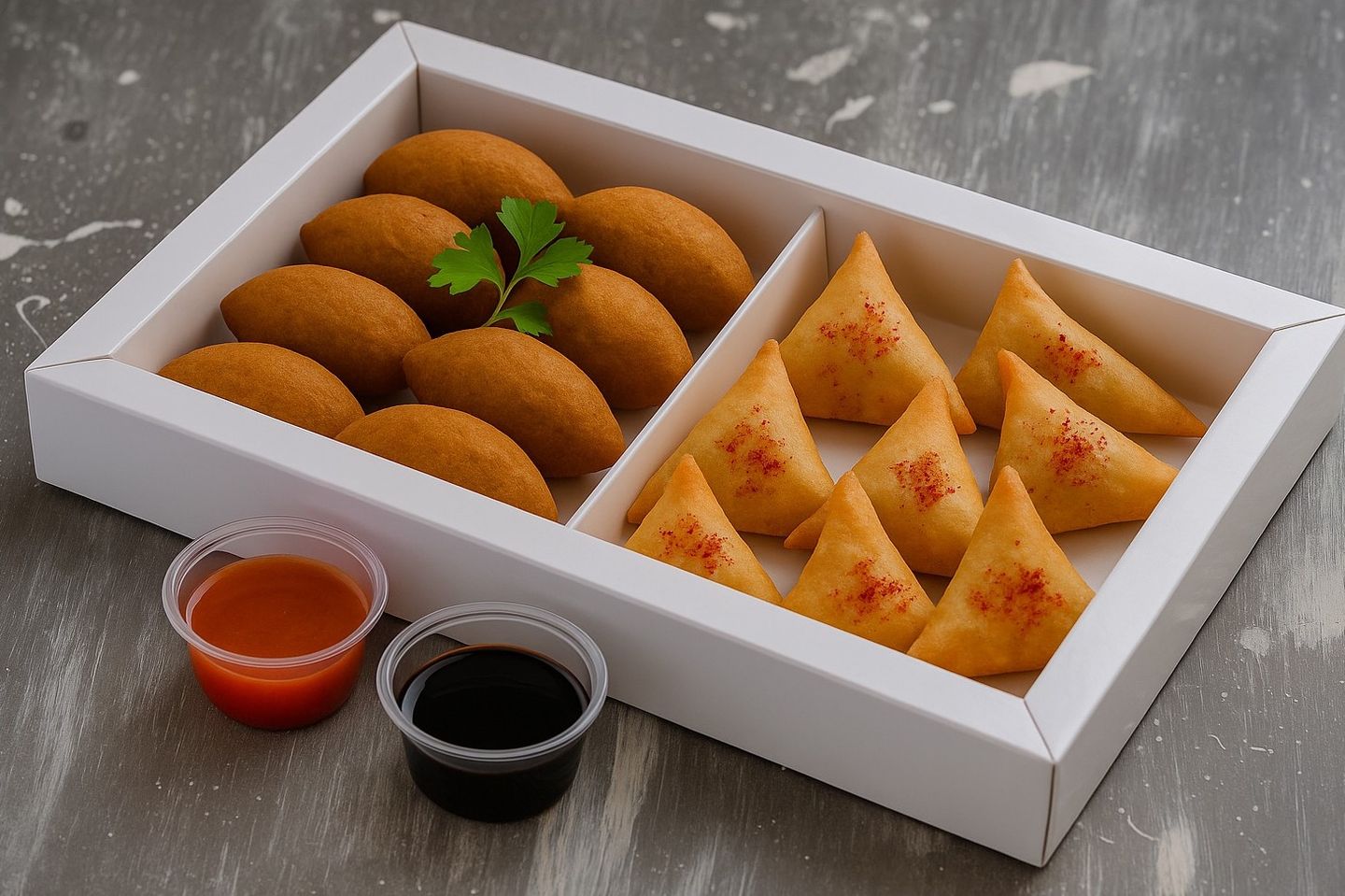 Sambosa And Kebbeh