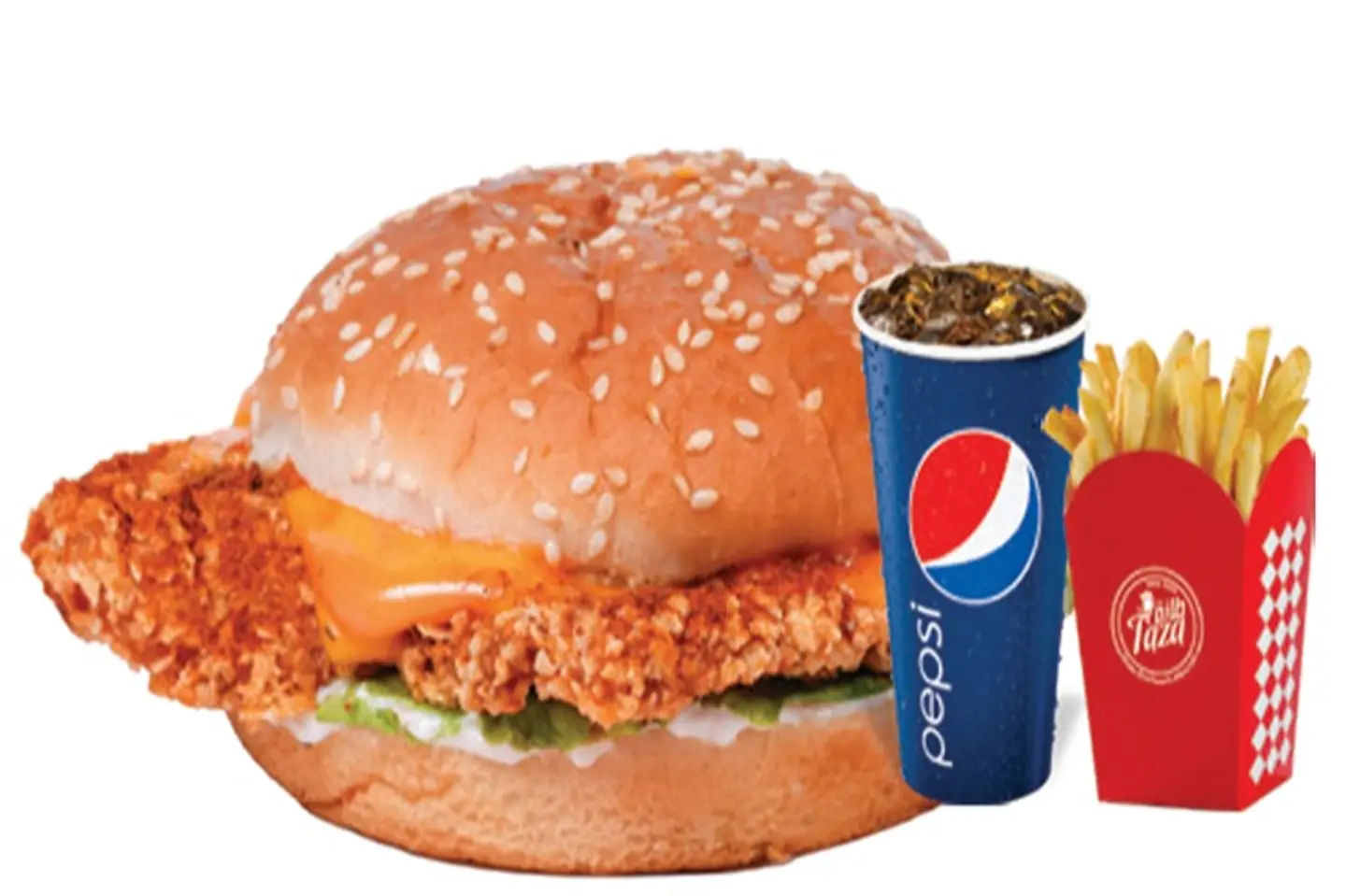 ﻟﻬﻴﺐ زنجر برجر - وجبة