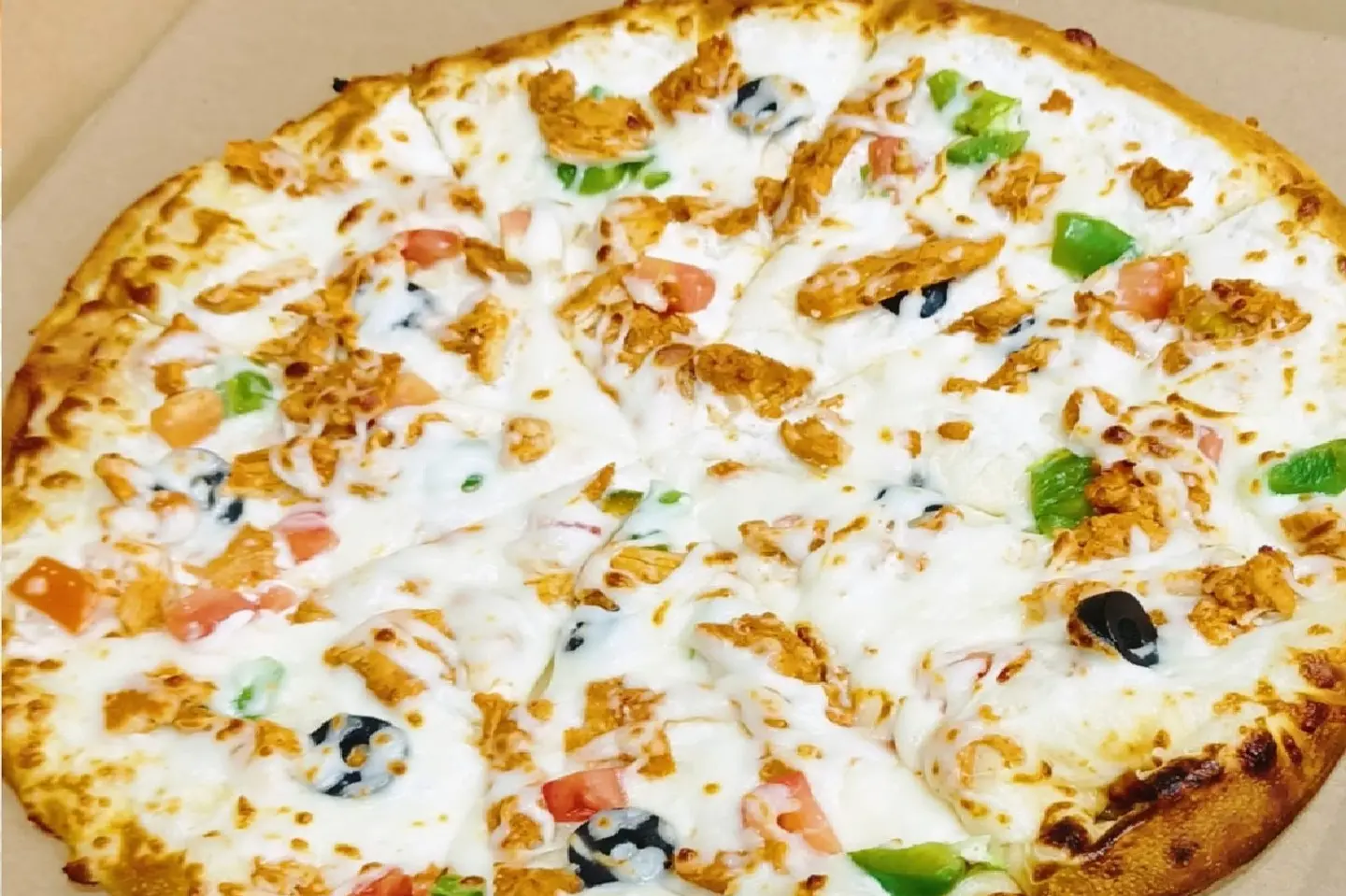 بيتزا خضار مشكل احبان