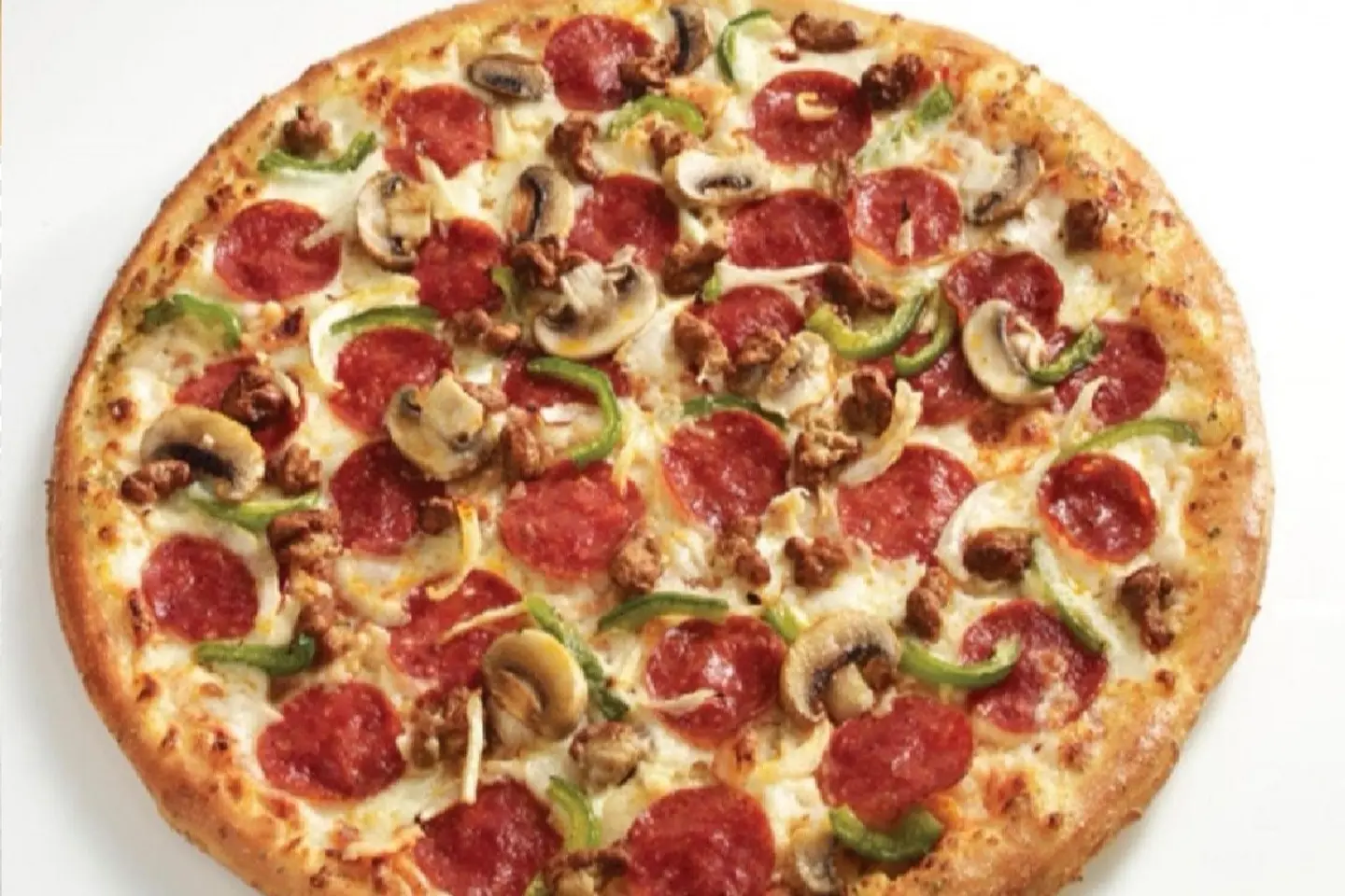 بيبروني مع فطر