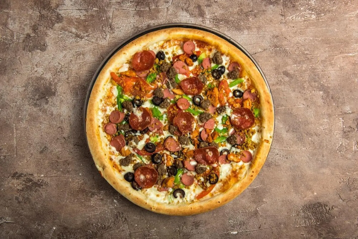 خضار مع نقانق