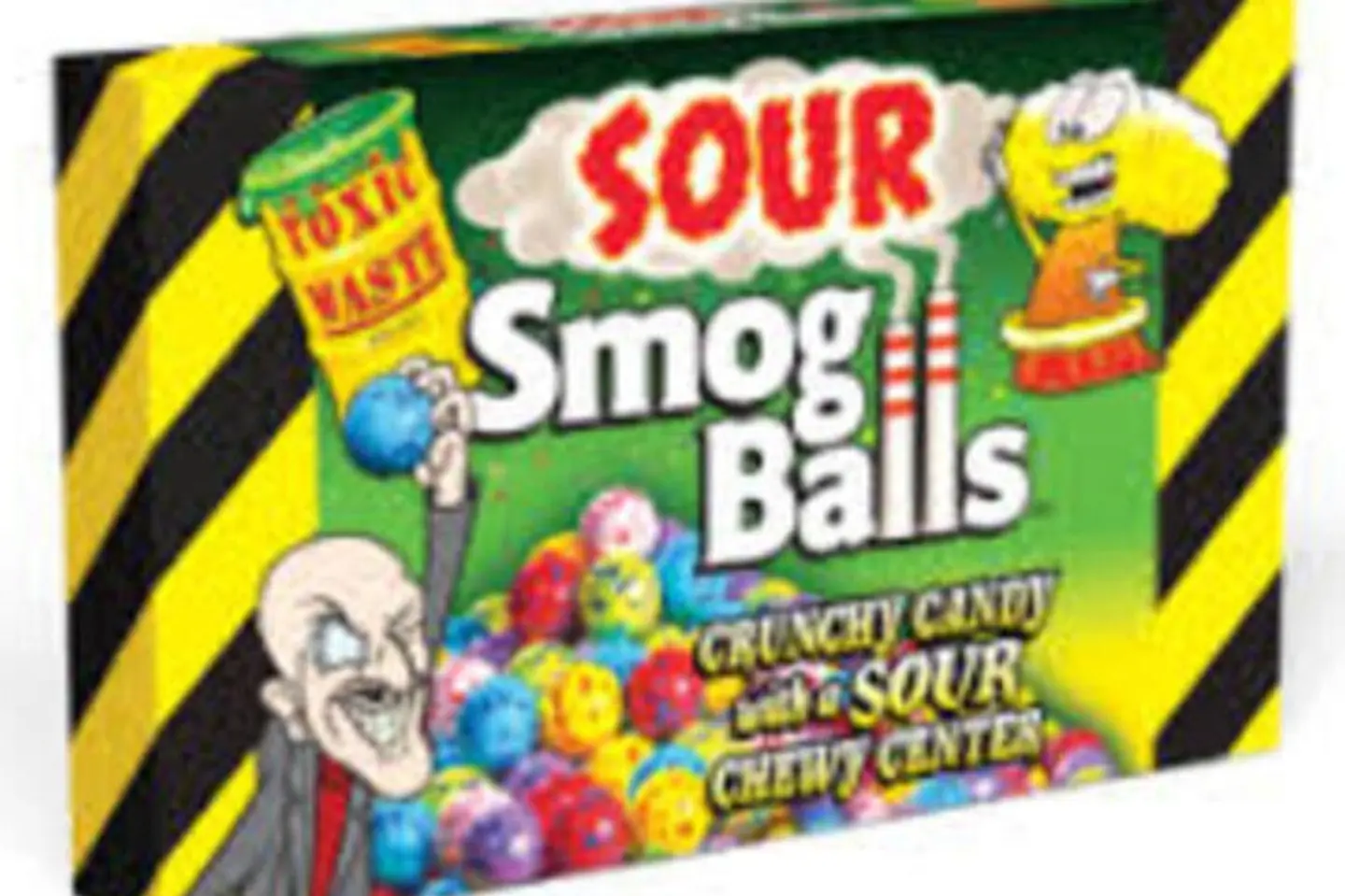 Toxic West Smoke Balls Sour Candy Pellets