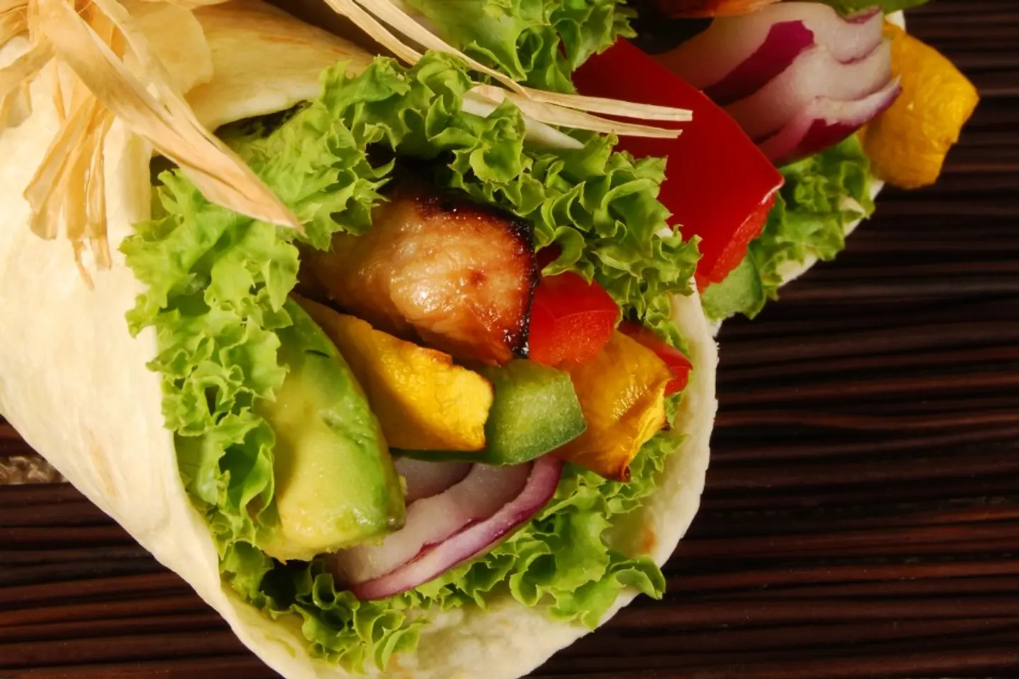 Avocado Chicken Tortilla Wrap