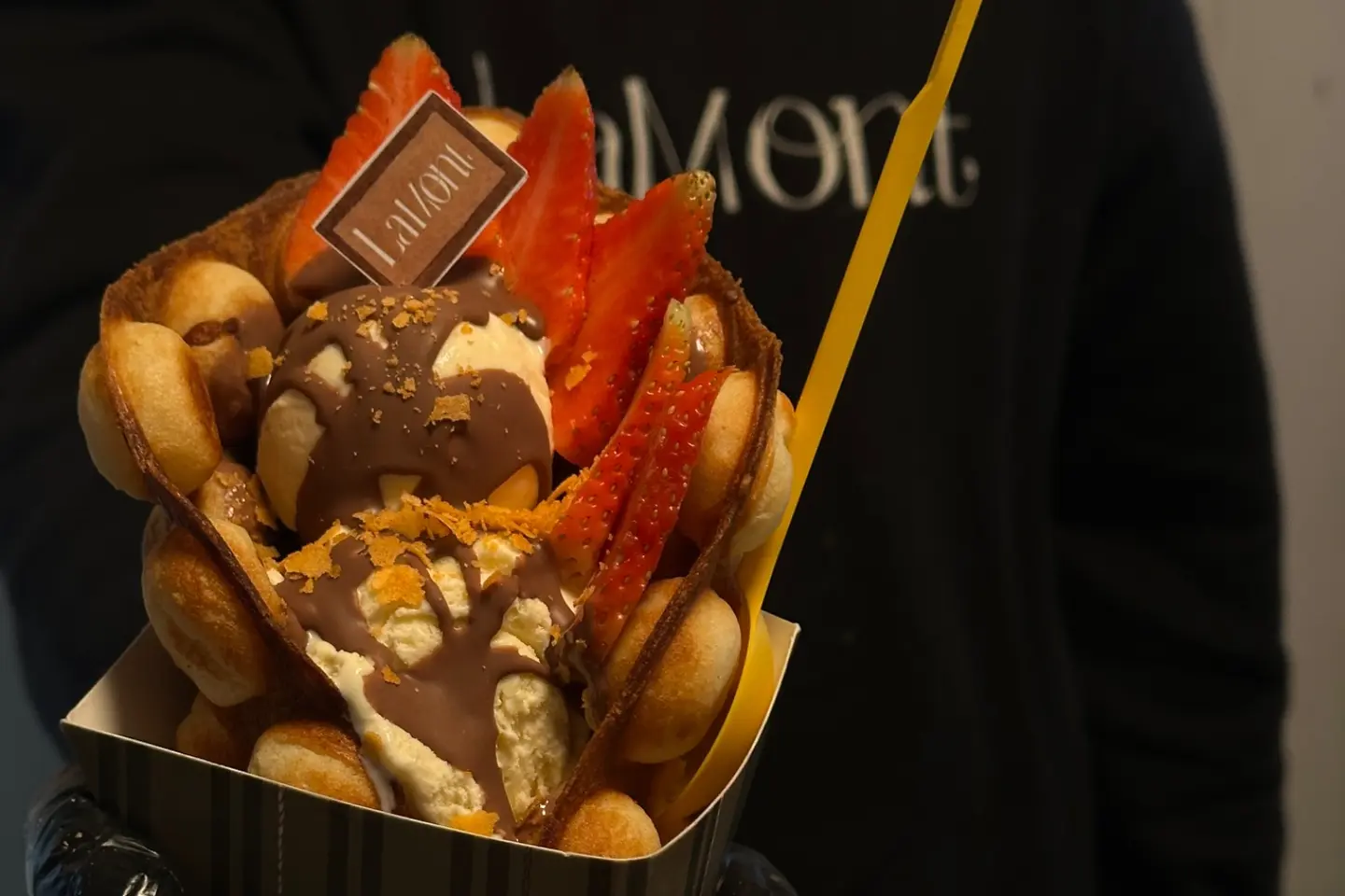 ببل وافل الشوكولاته