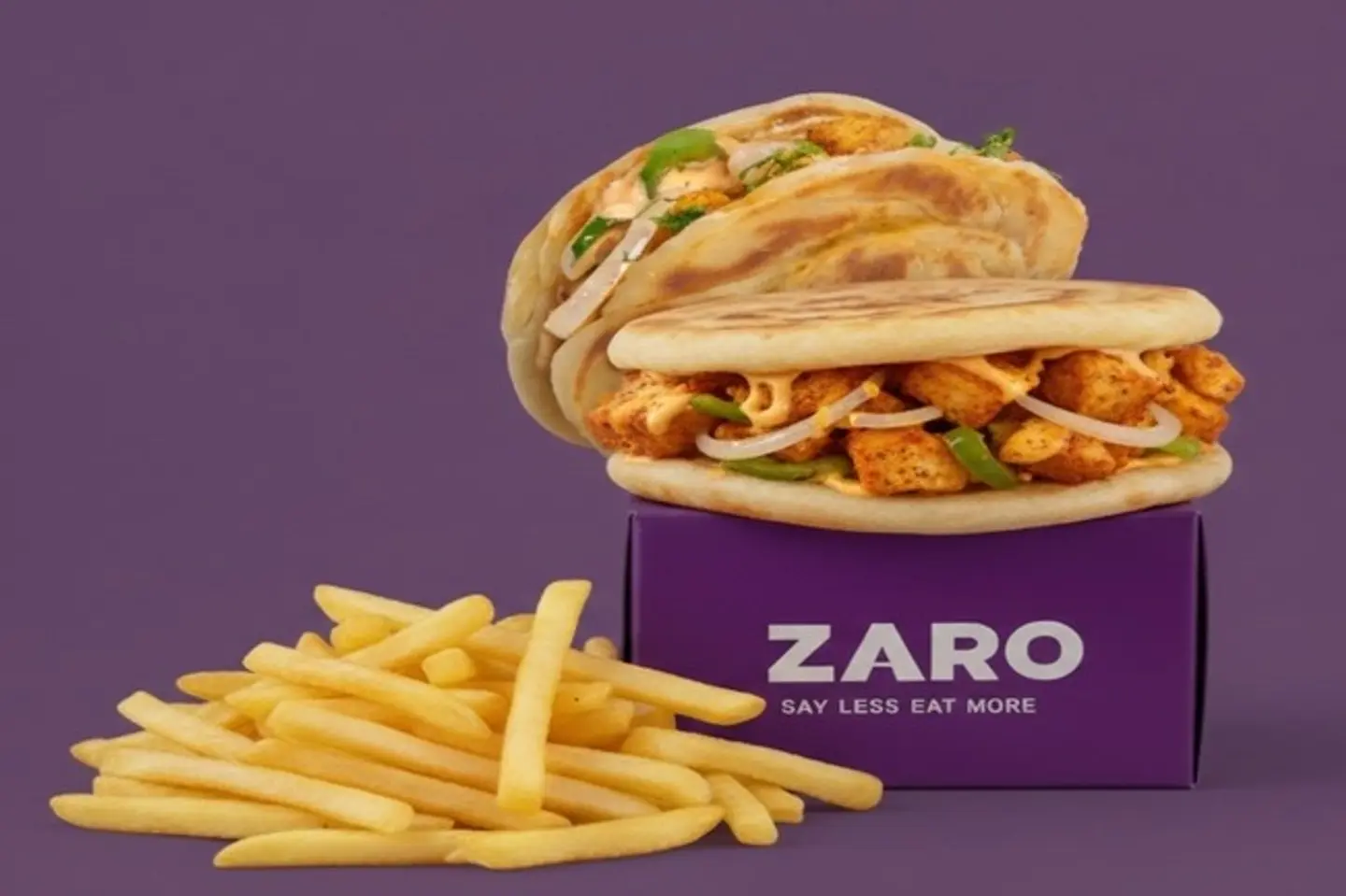 Chicken Burger Paratha