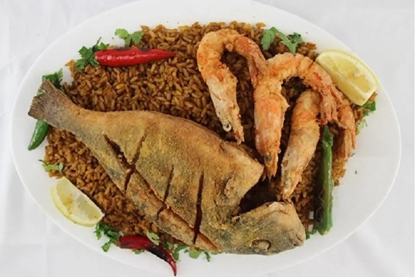 صحن الصياد الفردي