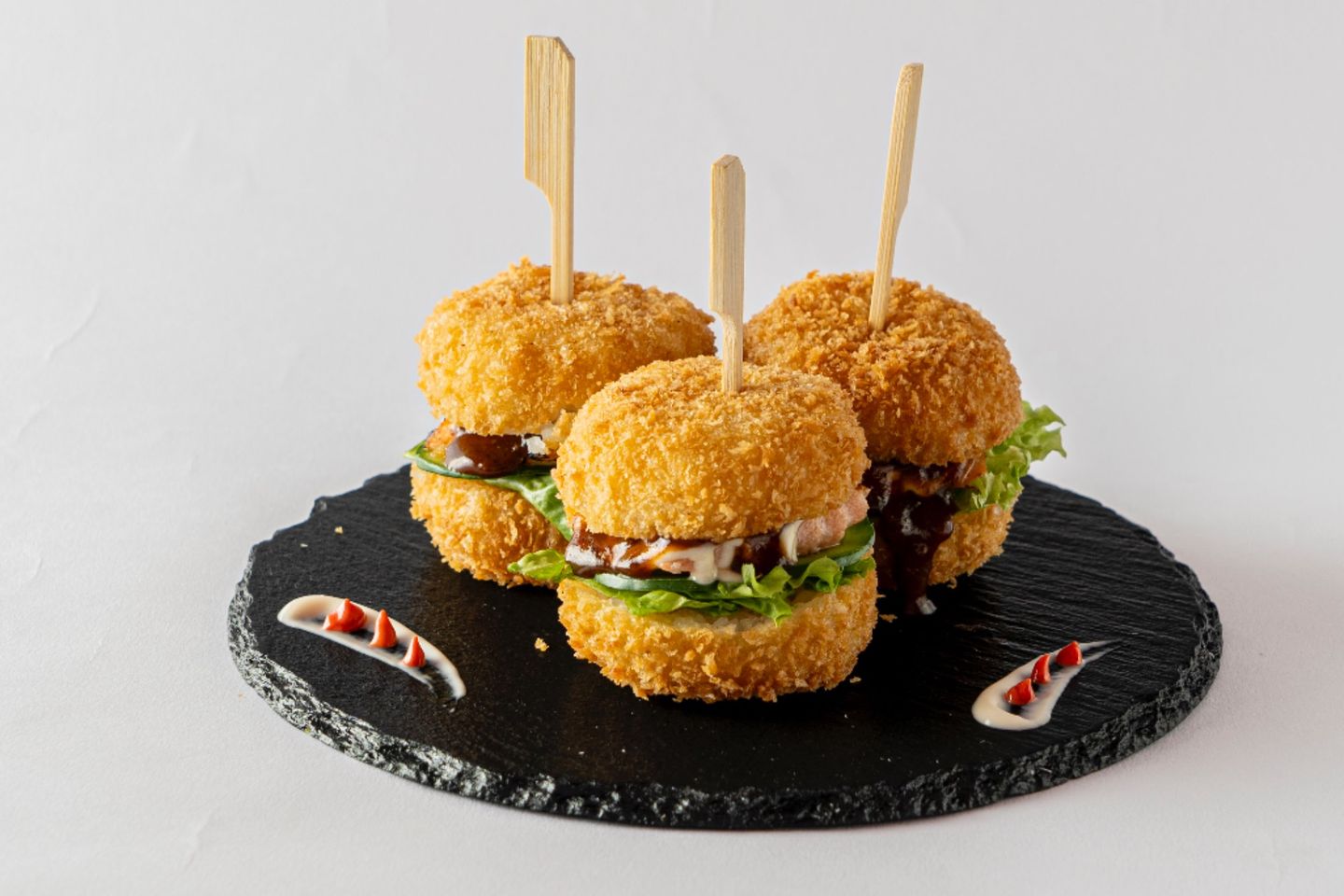 Salmon Sushi Burger