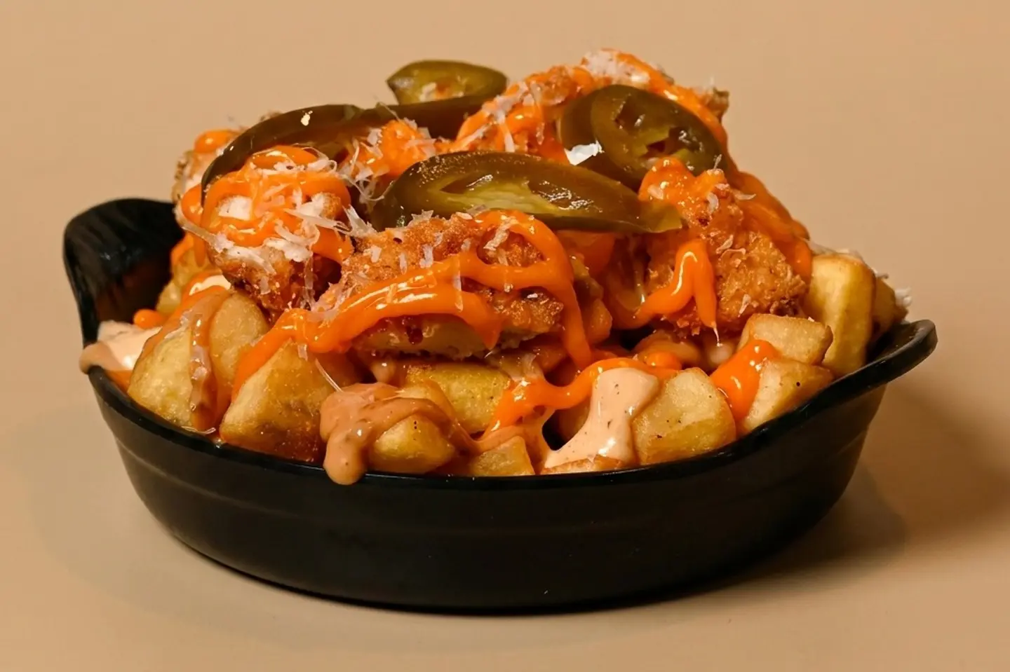 Loaded Fries Chicken