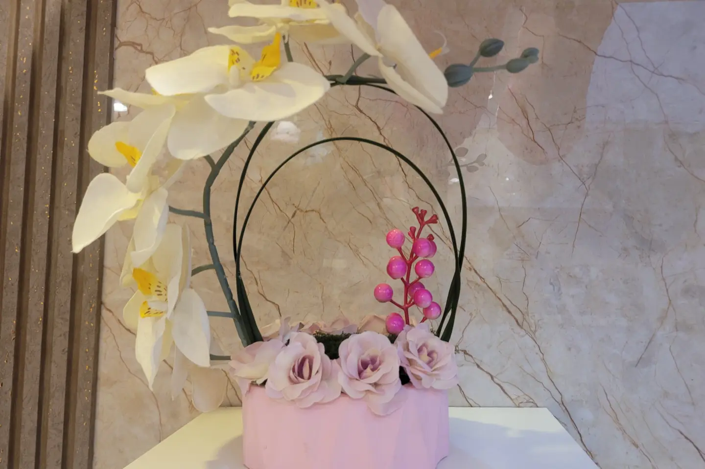 Artificial Rose Arrangement