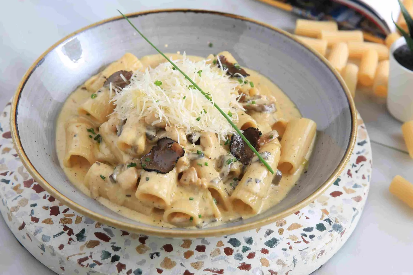 Truffle Rigatoni Pasta