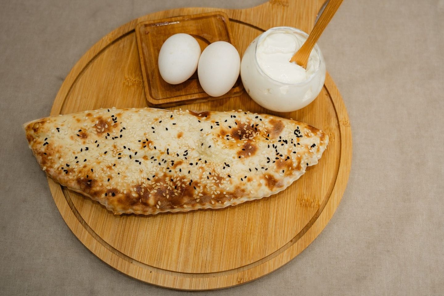 جبنة سائلة بيض