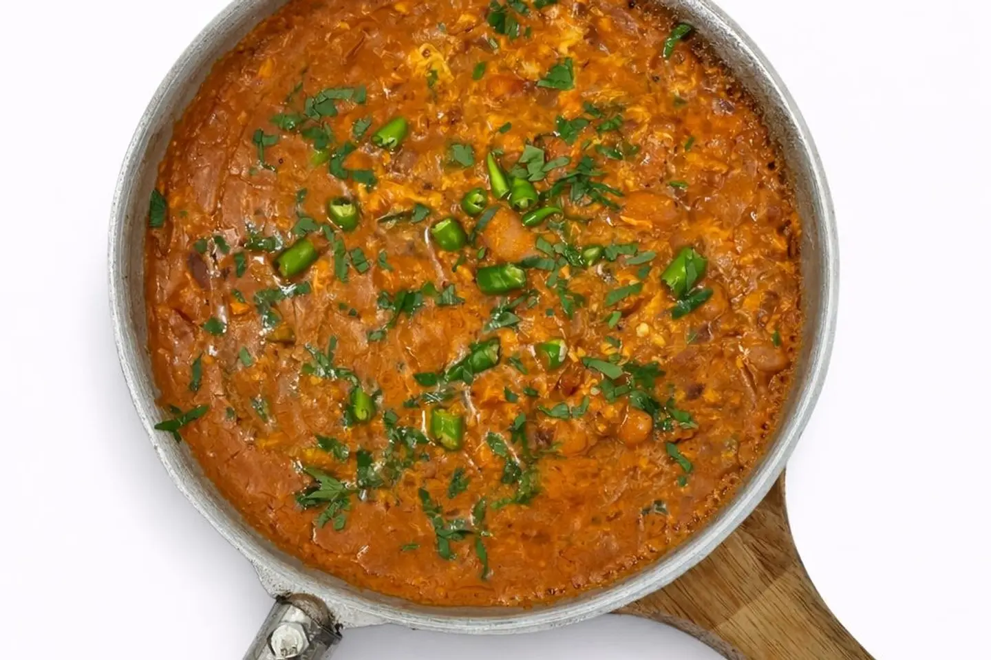 فاصوليا بيضاء مع البيض