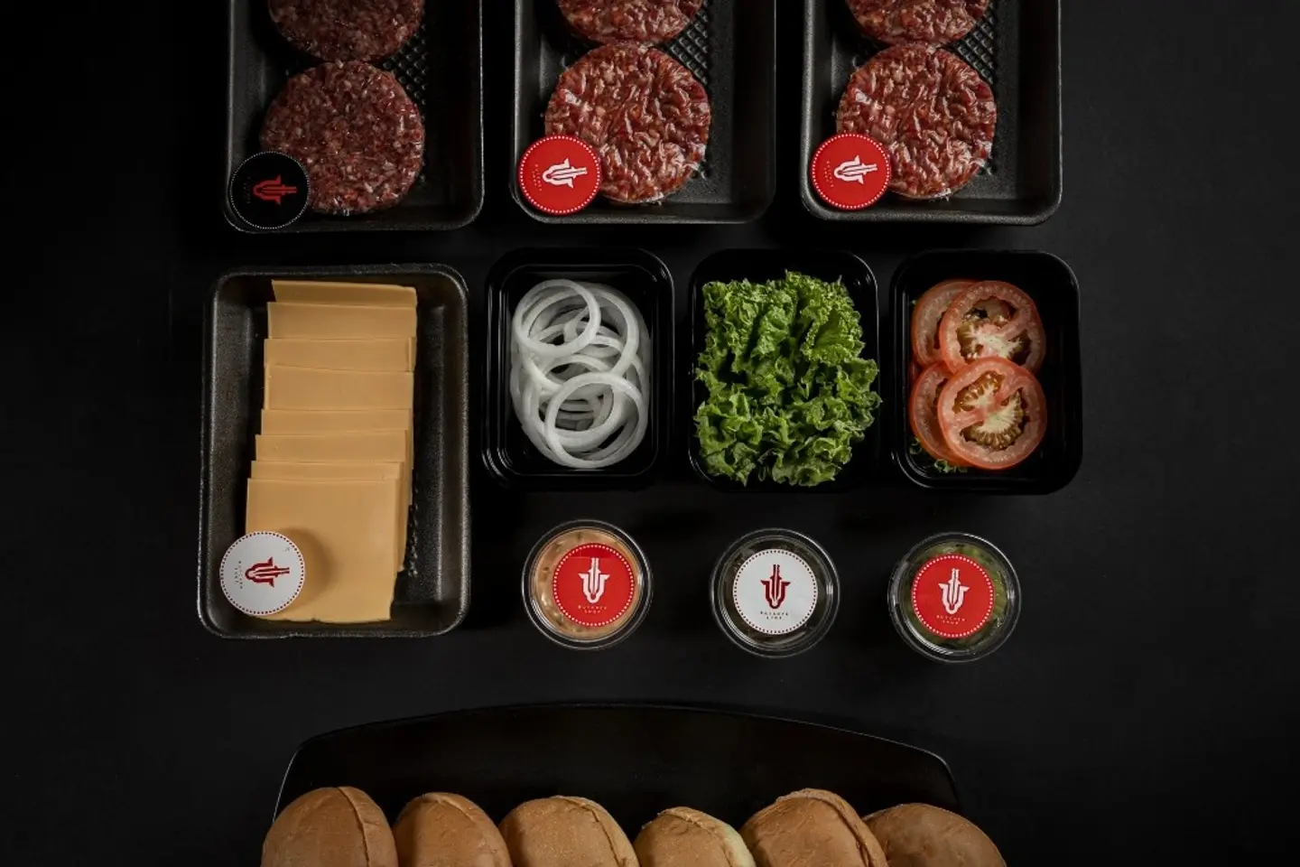 Box Burger 6 Pieces Meat