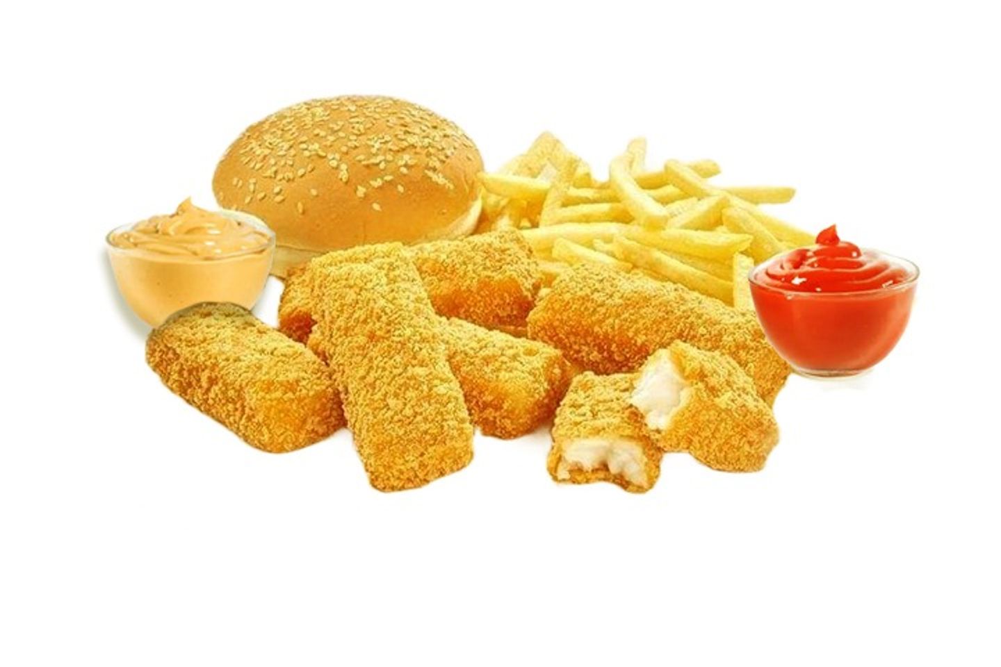 أصابع جبن الدجاج