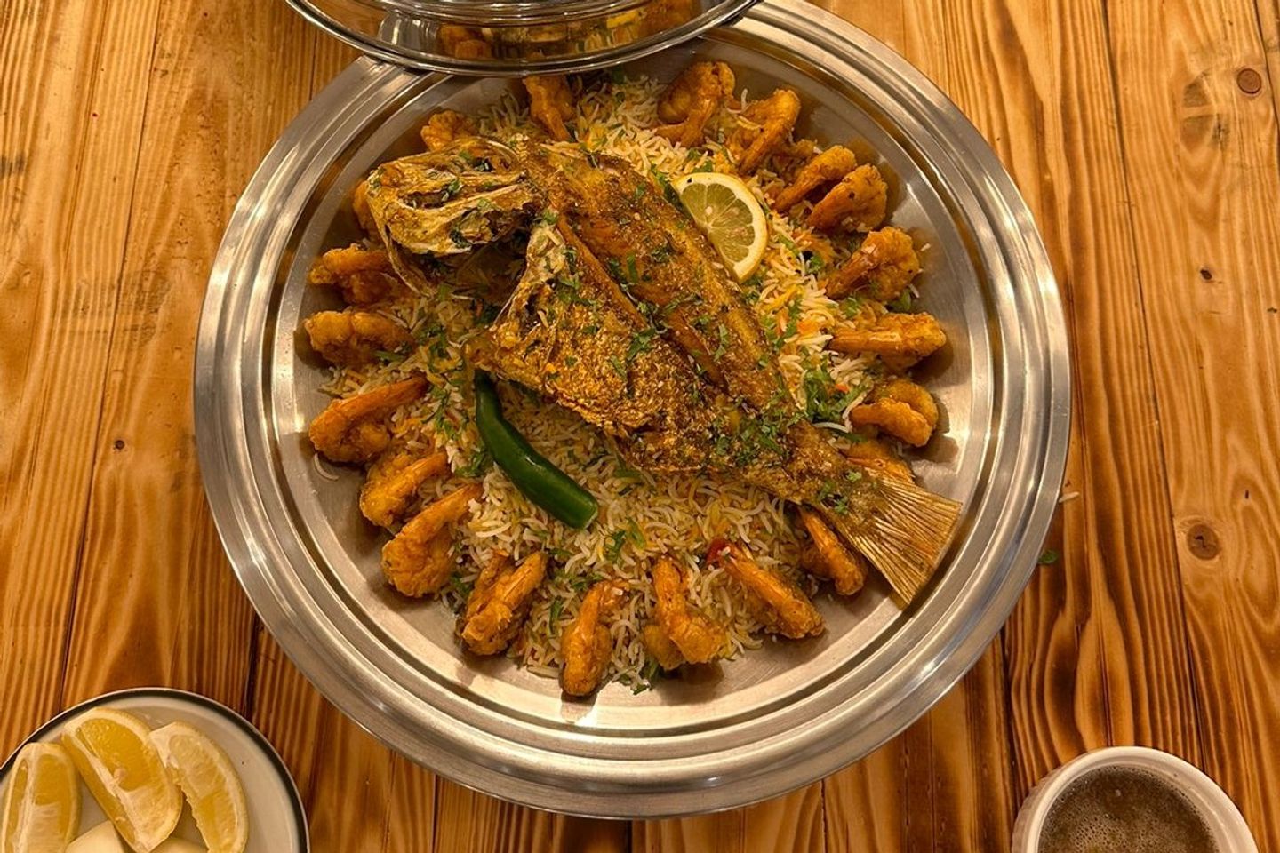 وجبة عندق روبيان