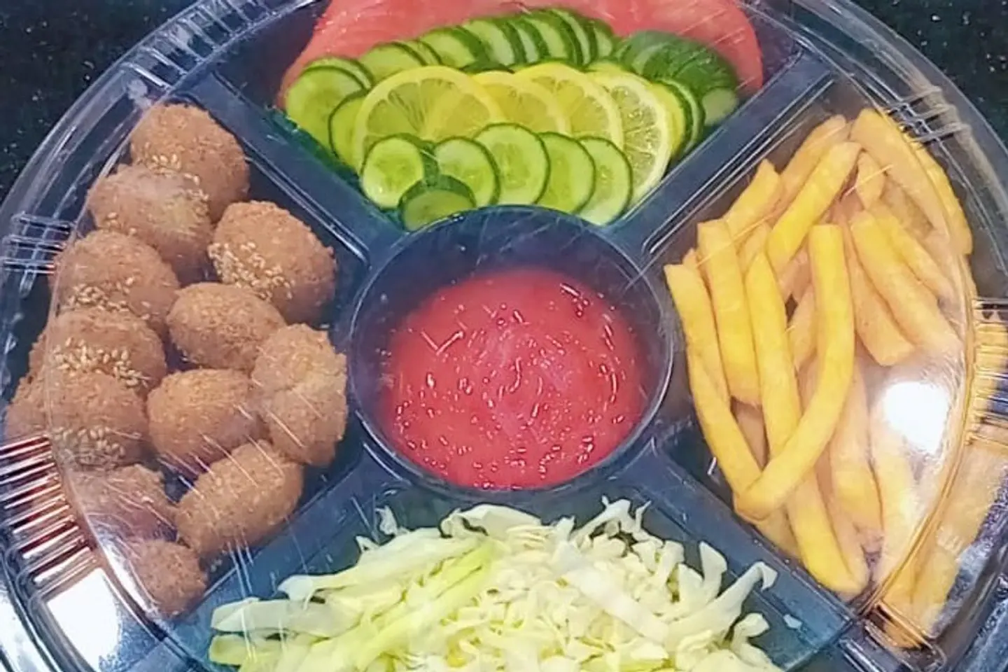 Mixed Plate Falafel