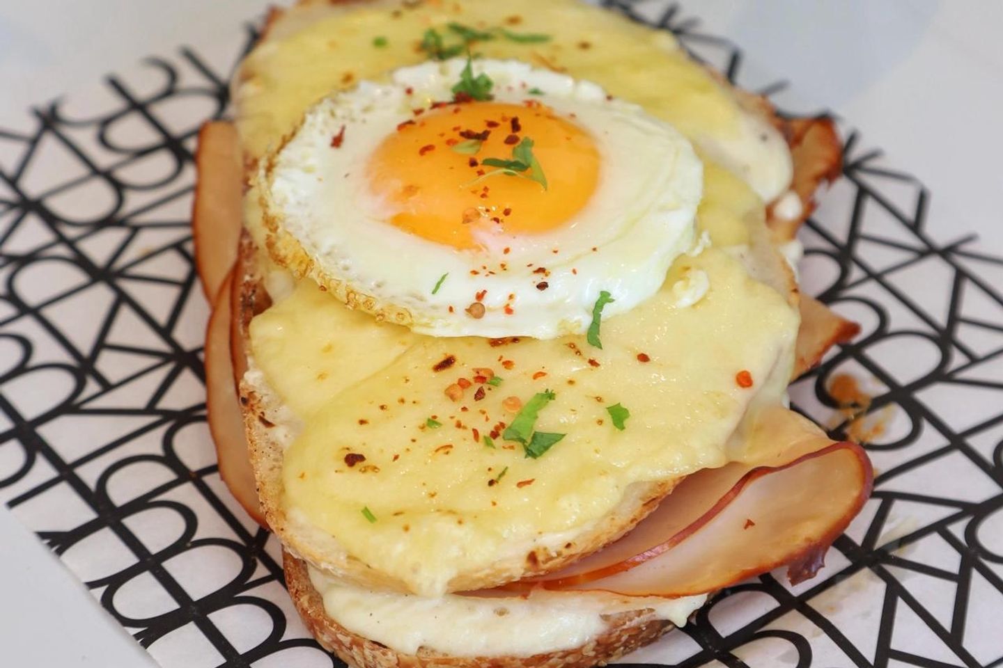Sourdough Croque Madame