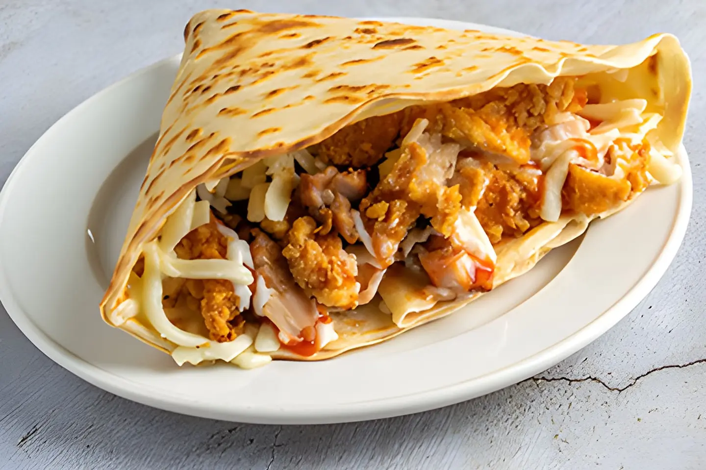 كريب مكس دجاج