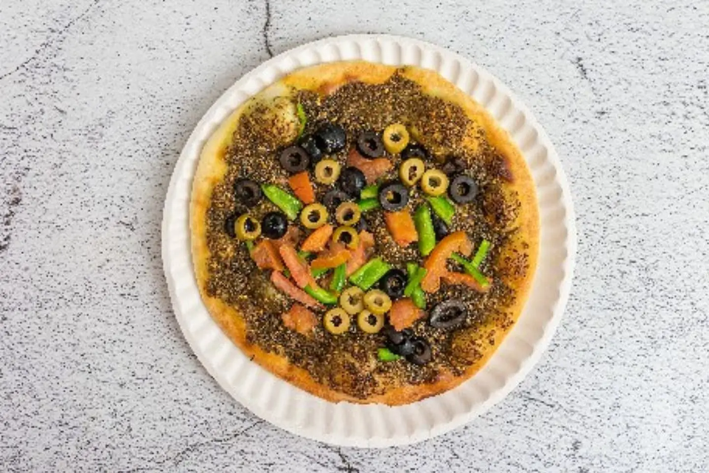 زعتر بالخضار