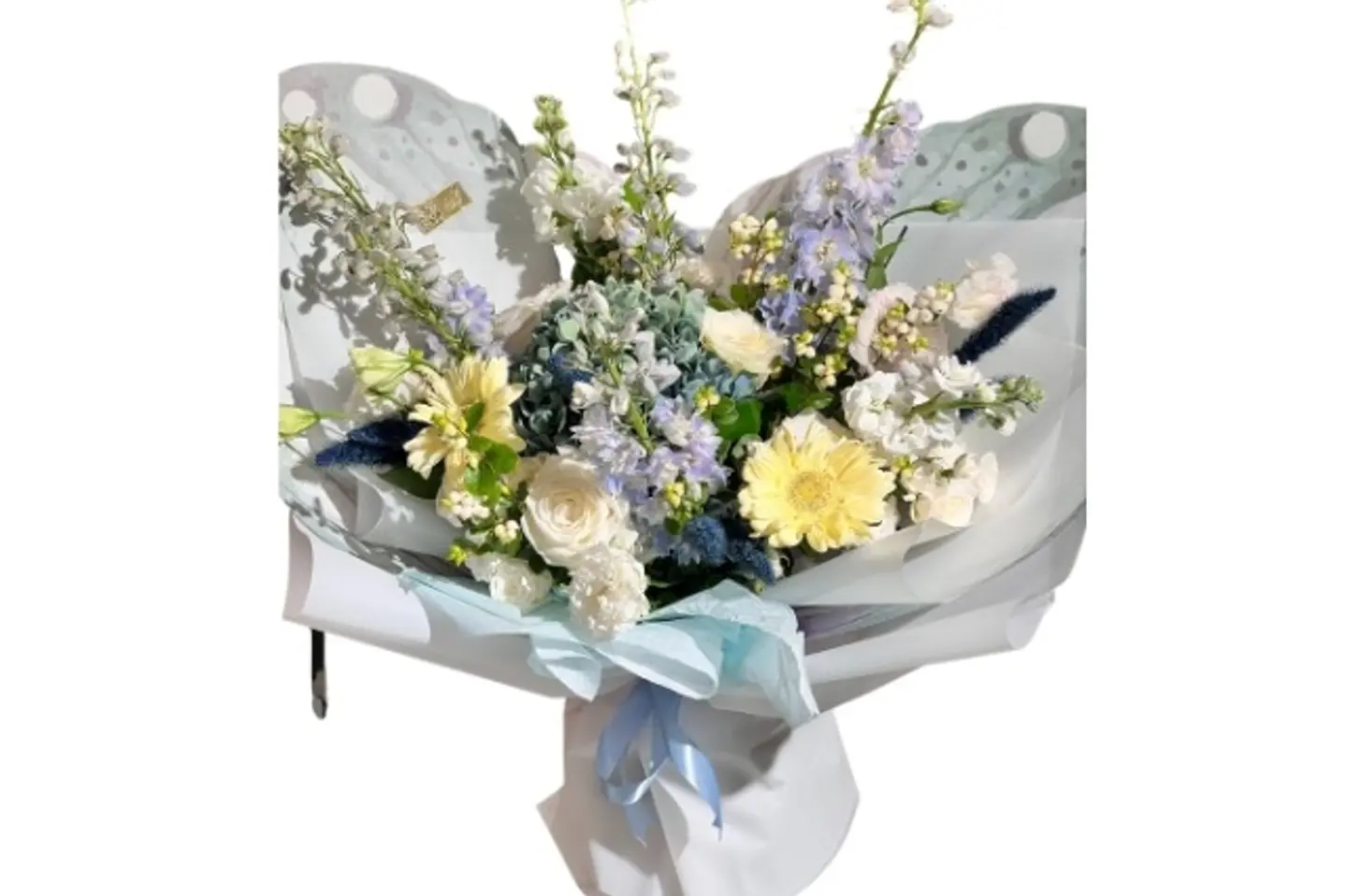 Baby Blue Butterfly Bouquet