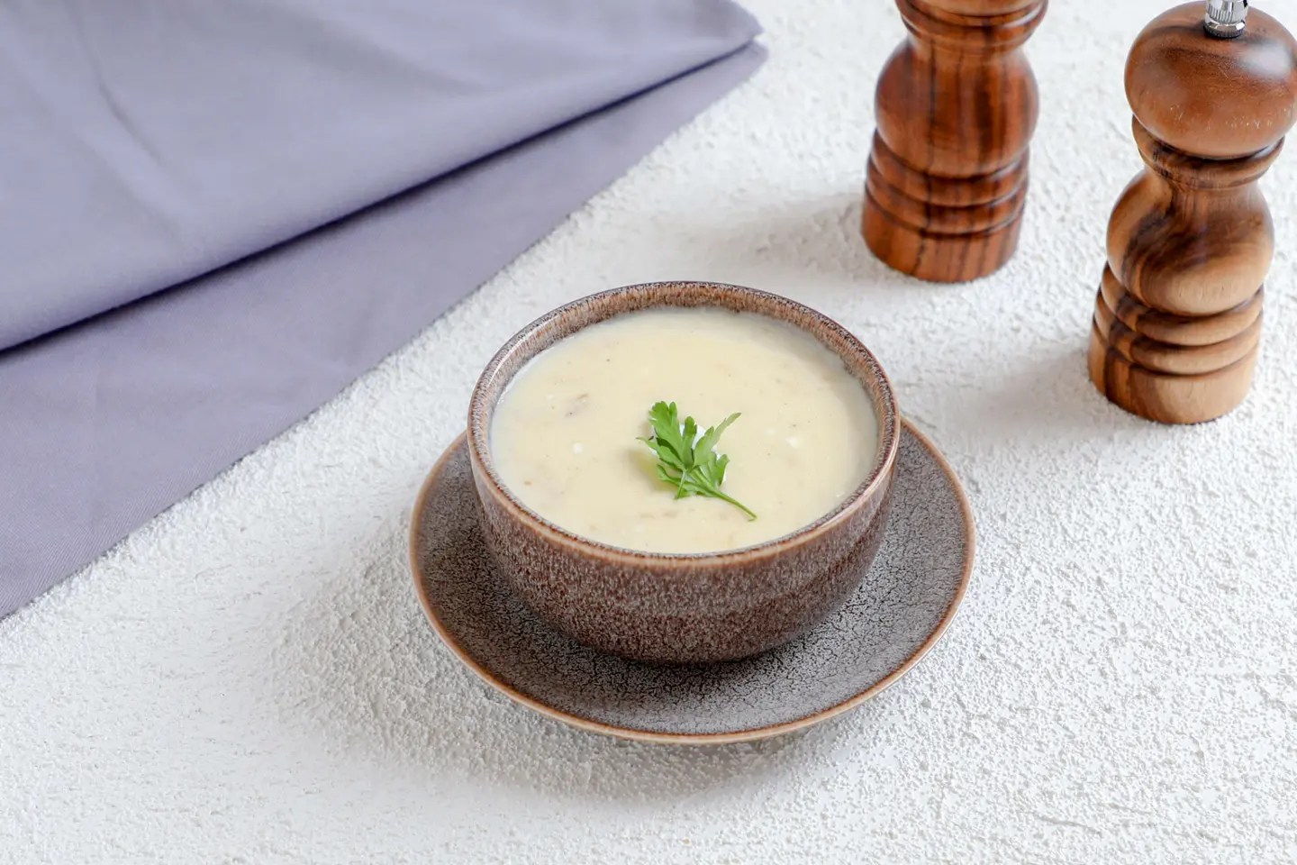 شوربة كريمة بالخضار