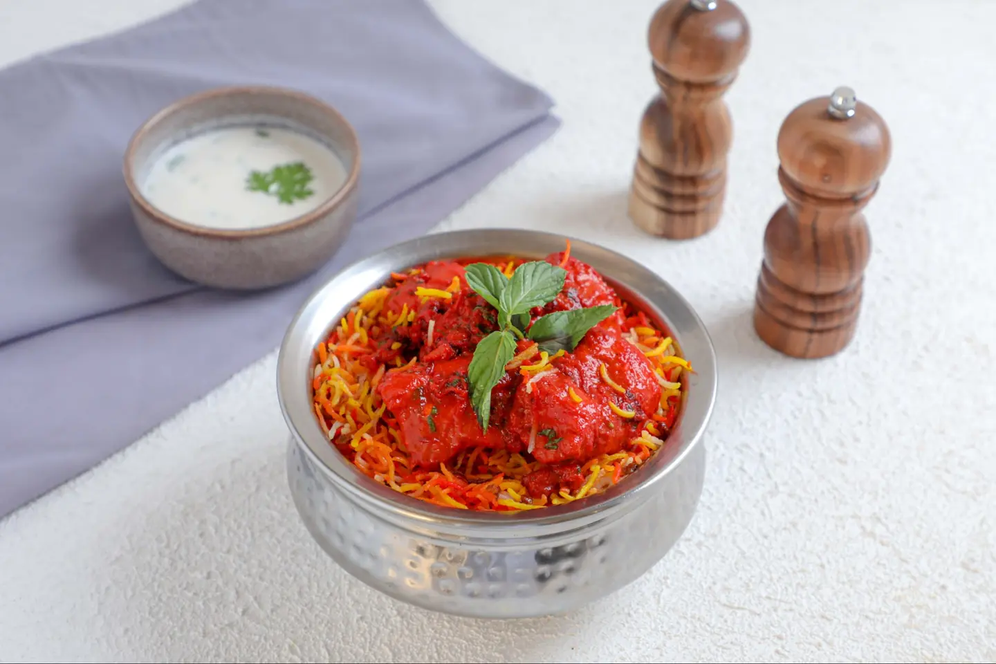 برياني سمك مدخن