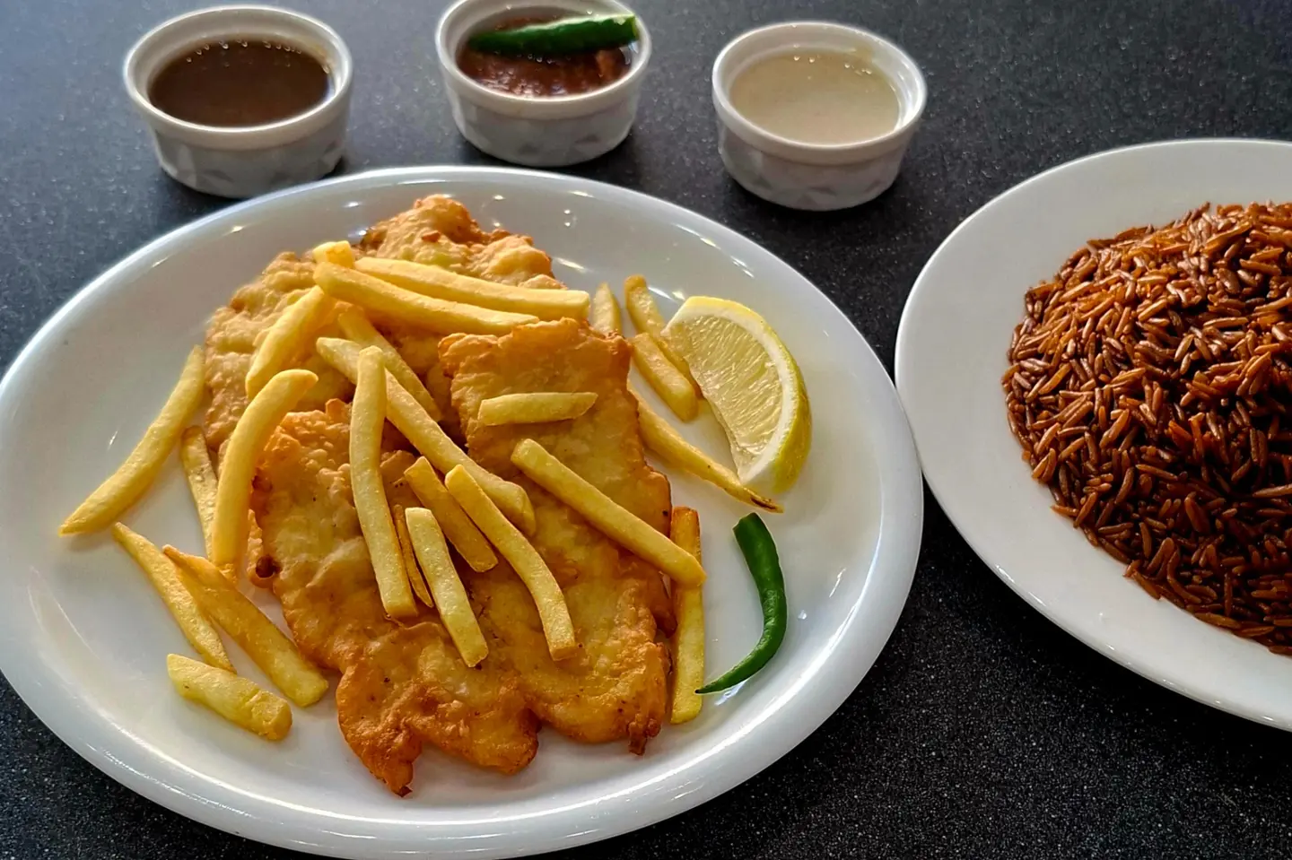 وجبة فيلية مقلي