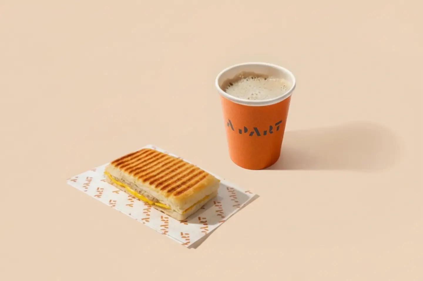 Sandwich And Karak Tea (Small)