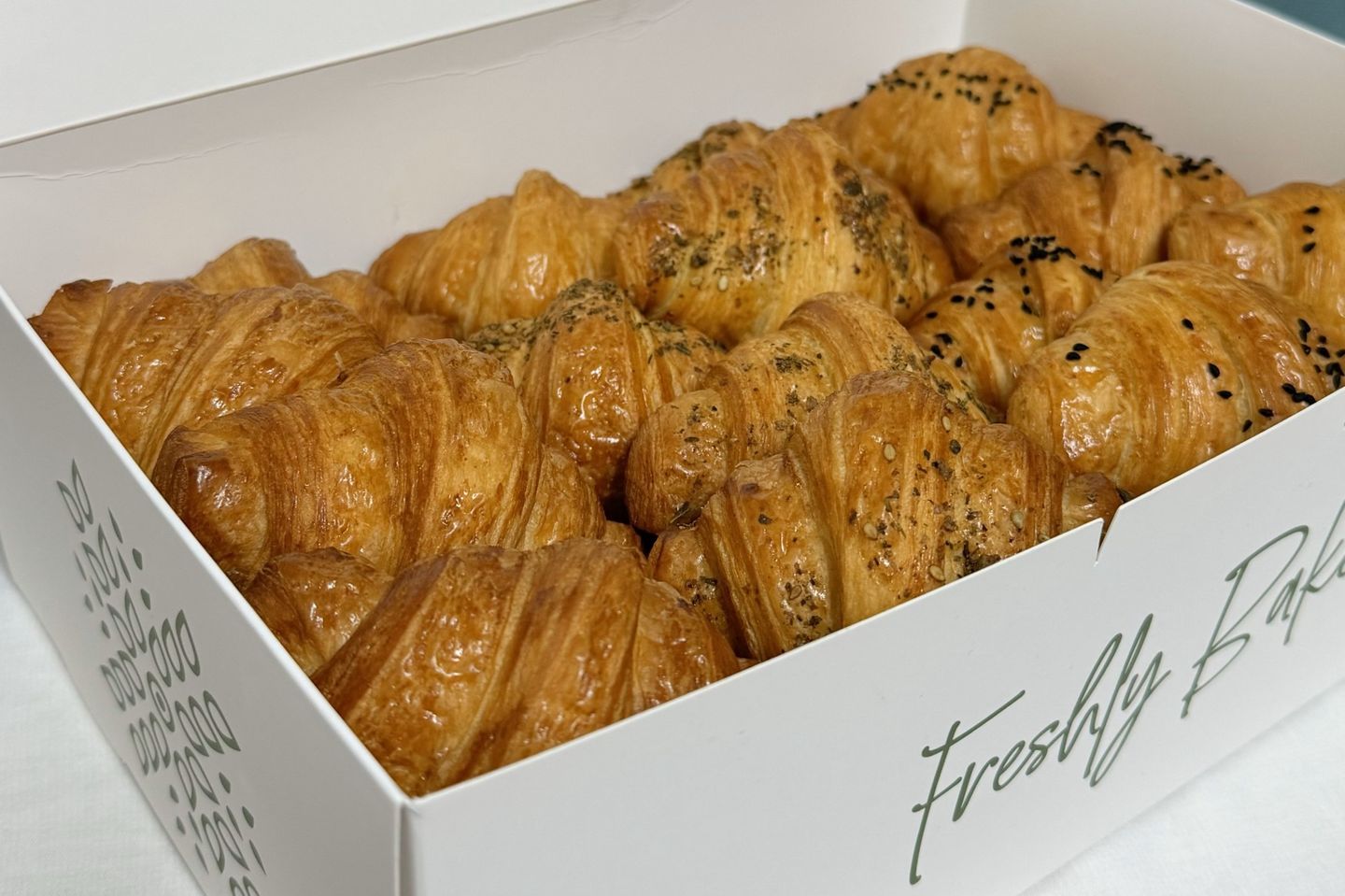 Mini Savoury Croissants Box