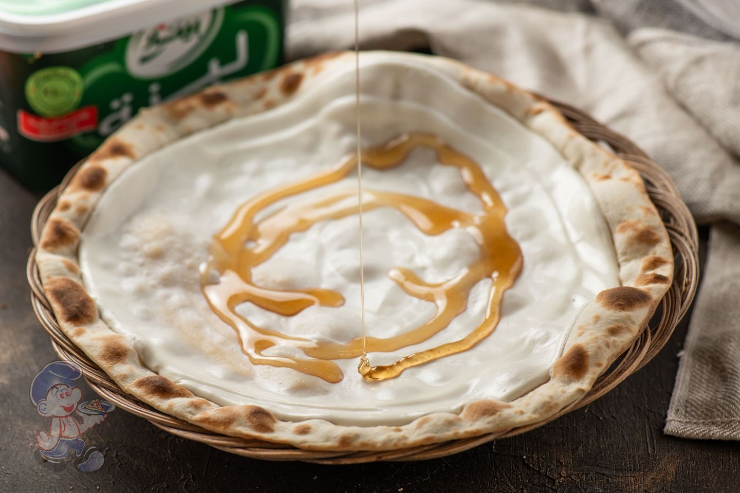 لبنة بالعسل