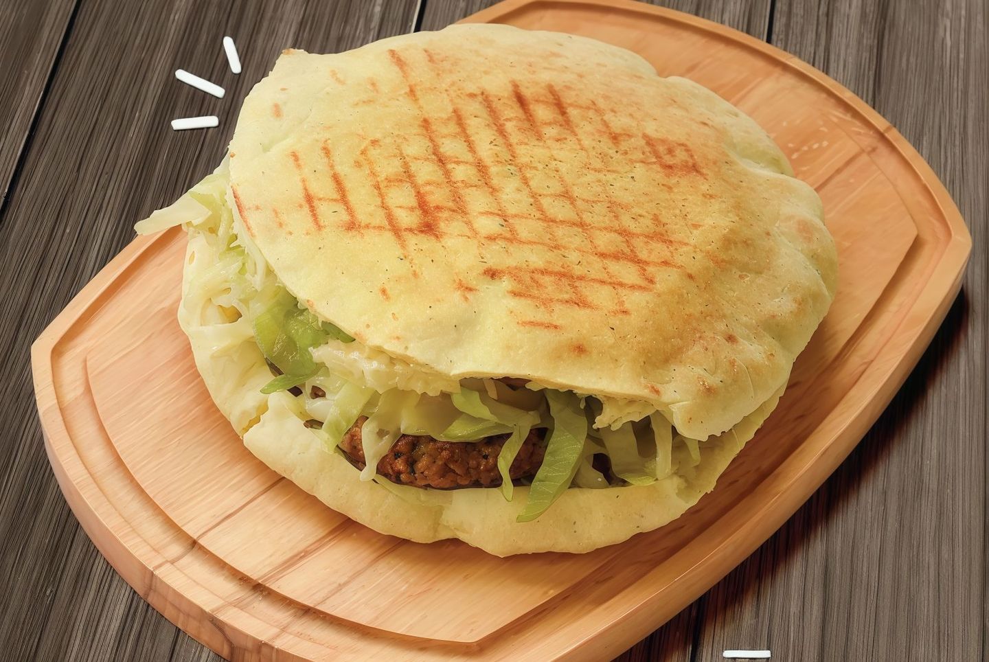 ساندوتش طعمية بالحمص