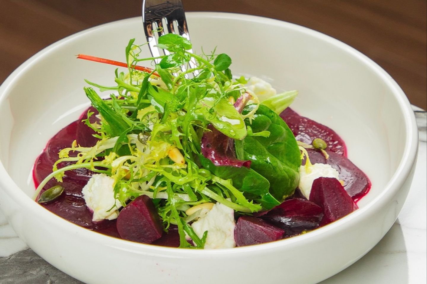 Baked Beetroot Salad